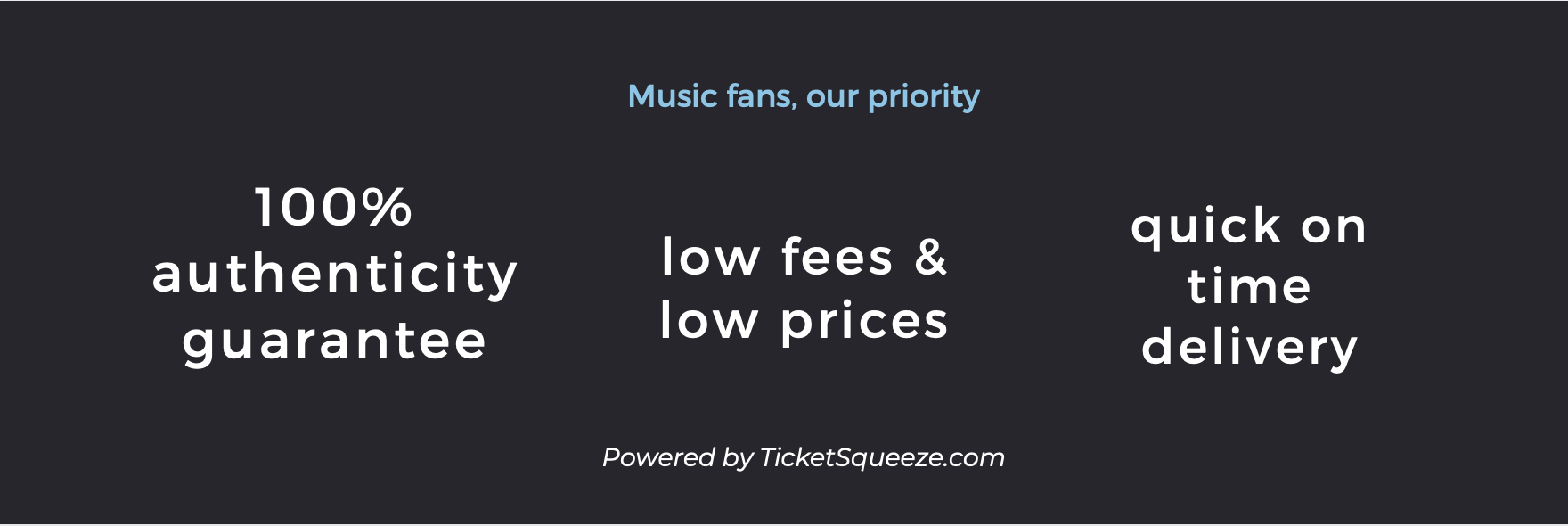 Ryman Auditorium ticket guarantee