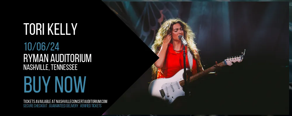 Tori Kelly at Ryman Auditorium