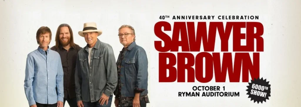 Sawyer Brown at Ryman Auditorium