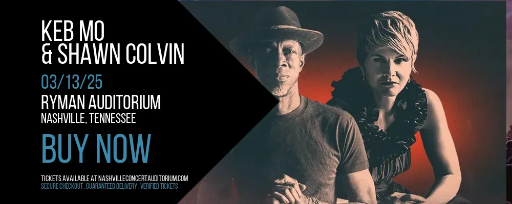 Keb Mo & Shawn Colvin at Ryman Auditorium