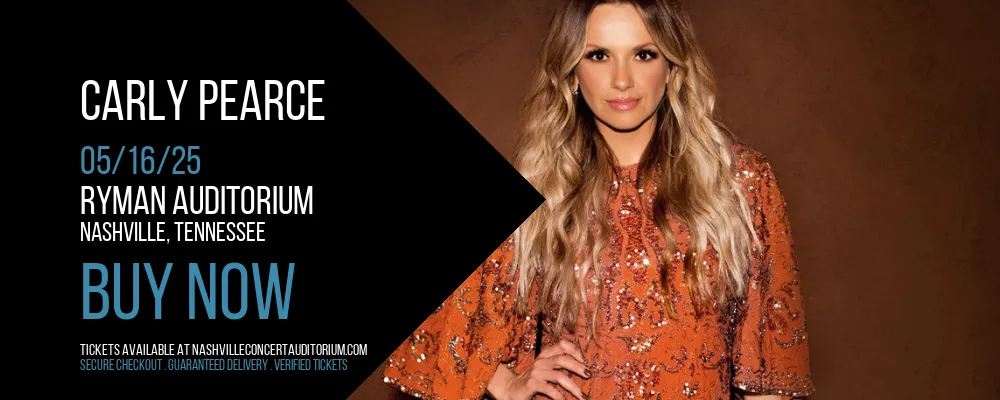 Carly Pearce at Ryman Auditorium