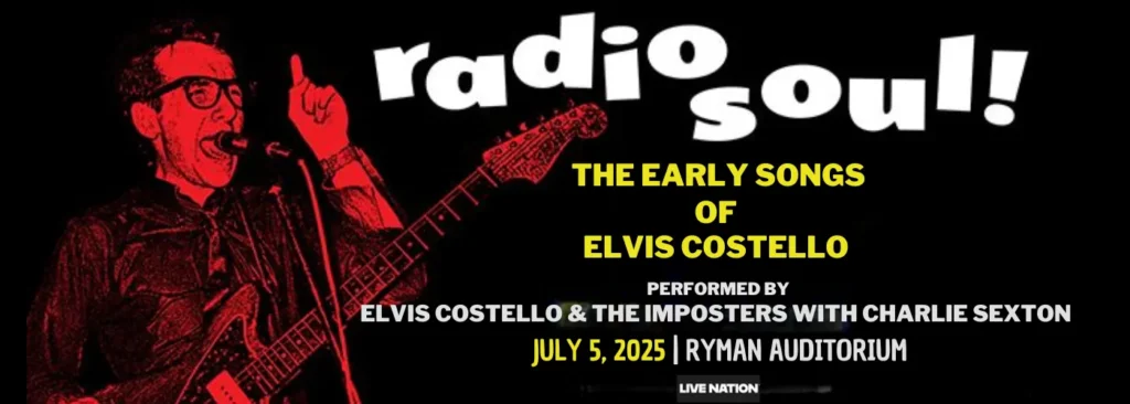 Elvis Costello and The Imposters at Ryman Auditorium